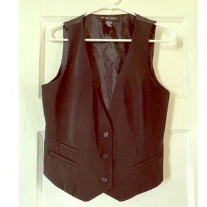 New York and Company Black Vest